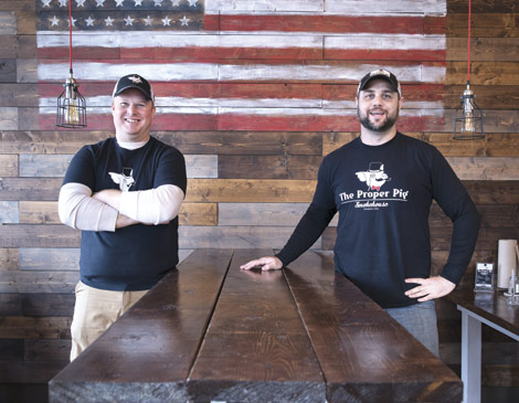 Proper Pig Owners Shane Vidovic and Ted Dupaski Proper Pig Owners Shane Vidovic and Ted Dupaski