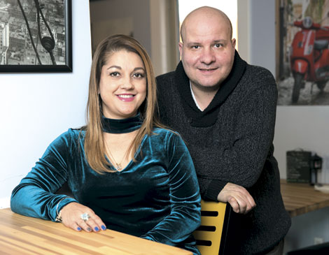Gonzalo Egozcue and his wife, Lilliana