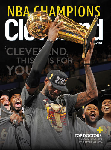 LeBron James Cavs August 2016 Cover LeBron James Cavs August 2016 Cover