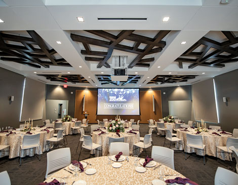 The new auditorium in the Cleveland Metroparks Zoo administration building